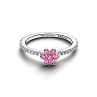 Anello Pandora Donna Stone Cluster in Argento Cubic Zirconia 194499C02-52 - 194499C02-52